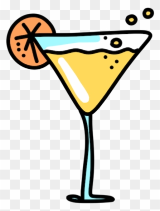 Martini Glass Clipart