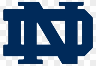 College Hockey Notes - University Of Notre Dame Nd Clipart
