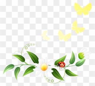 Spring Clipart Decoration - Spring - Png Download