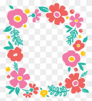 Free Svg Flower Cut File For Silhouette Or Cricut Persia - Flower Border Svg Clipart