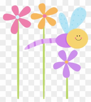 Pretty Flower Clipart - Cute Flowers Clipart Png Transparent Png