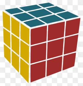 Rubik Clip Art At Clker Com Vector Clip Art Online - Rubik's Cube Vector Png Transparent Png