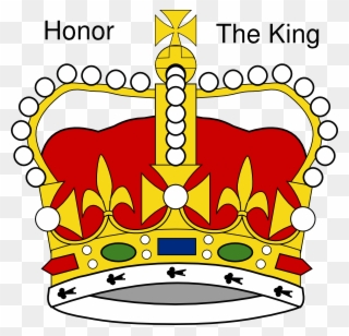 King George Iii Crown Drawing Clipart