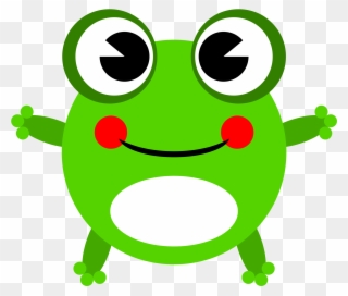 Big Image Png - Cute Baby Frog Drawing Clipart