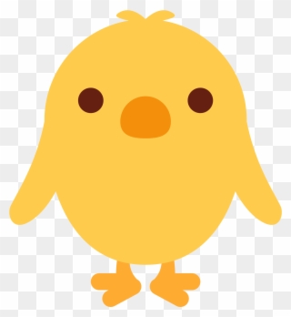 Chick Transparent 10 Baby - Pollo De Whatsapp Emoji Clipart