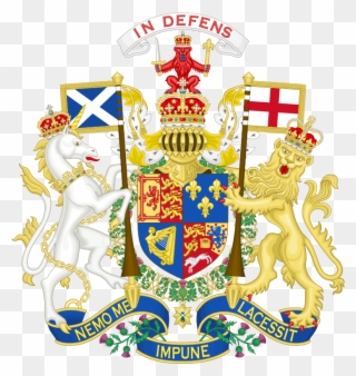 Coat Of Arms Of Great Britain In Scotland - King George Vi Coat Of Arms Clipart