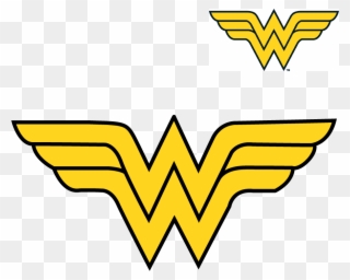 Logo Wonder Woman Png Clipart Wonder Woman Superman - Vintage Wonder Woman Logo Transparent Png