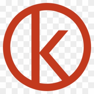 Superman Symbol Template Letter K - Logo K Png Clipart