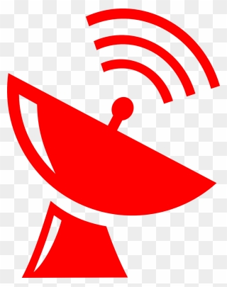 Satellite - Antena De Rádio Png Clipart
