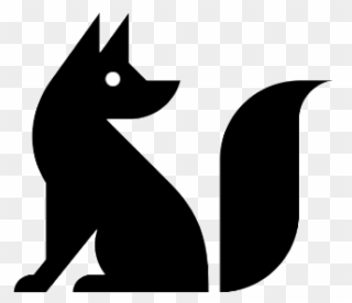 Black Fox Logo - Fox Logo Black And White Clipart