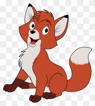 Fox Clipart Medieval - Fox From Fox And The Hound - Png Download