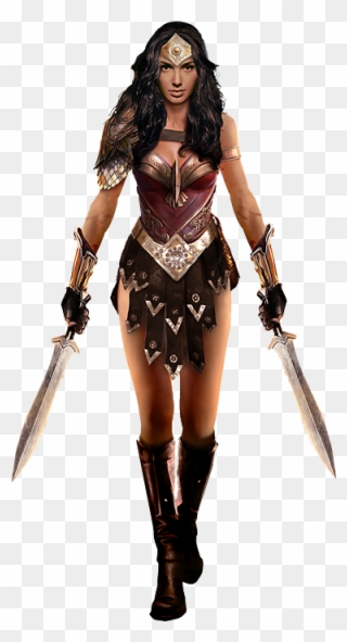 Gal Gadot Gets Another Wonder Woman Concept Design - Disfraz Mujer Maravilla Batman Vs Superman Clipart