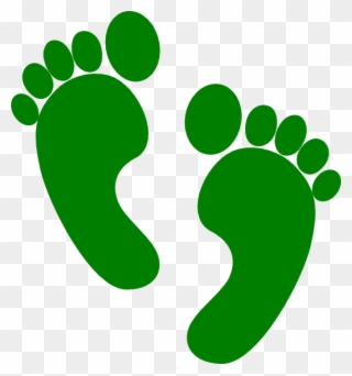 Green Foot Png Clipart