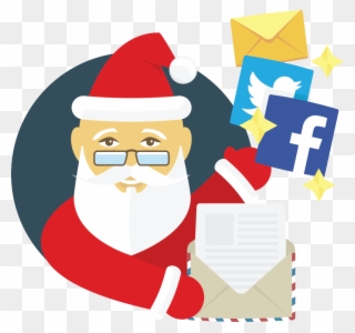 Do You Know Which Platform Santa Claus Uses - Santa Claus Clipart