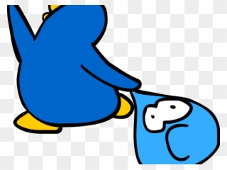 Skiing Clipart Blue Penguin - Club Penguin 2005 Puffles - Png Download