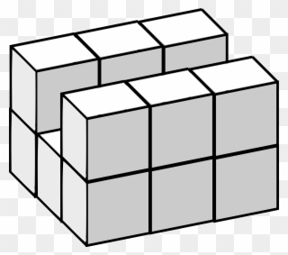 Three Dimensional Space Cube Geometry Five Dimensional - Tetris Block Transparent 3d Clipart