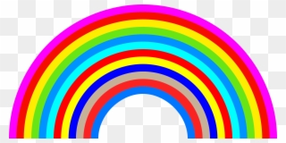 Rainbow Drop Color - Transparent Background Rainbow Clipart - Png Download