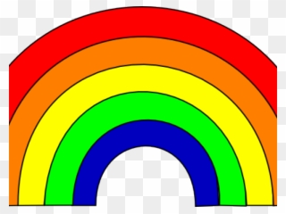 Rainbow Clipart - Color - Png Download