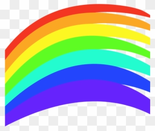 Rainbow Clipart Free Free Rainbow Clipart Animated - Clip Art - Png Download