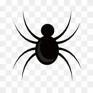Black Spider Png Image - Cartoon Image Of Spider Clipart