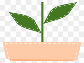 Flowerpots Clipart Tulip - Clip Art - Png Download
