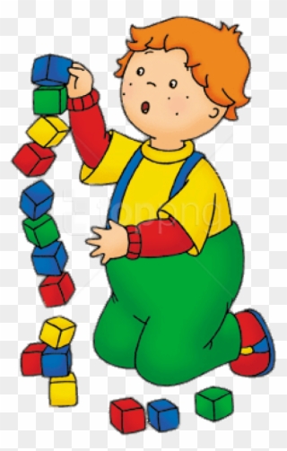 Free Png Download Caillou's Friend Leo Playing With - Caillou Leo Png Clipart
