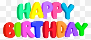 Free Png Download Happy Birthday Text Png Images Background - Happy Birthday Text Png Clipart