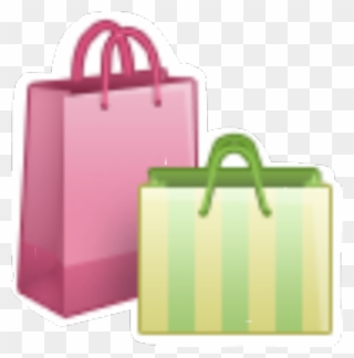 Shopping Emoji Png - Bolsas De Compras Emoji Clipart