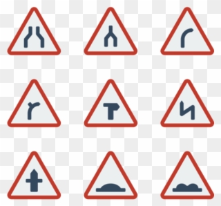 Uk Road Signs - Trafik Işaretleri Ve Anlamları Clipart