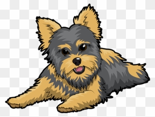 Yorkie Emojis For Dog Lovers Messages Sticker-2 - Dog Clipart