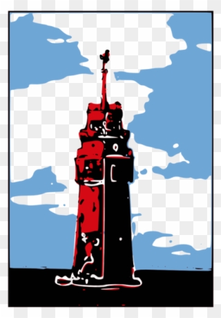 This Work, Identified By Publicdomainfiles - Lighthouse Clipart