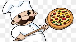 Chef Pizza Cartoon Png Clipart