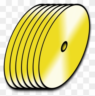 Septuple Gold Record Icon , Png Download - Music Recording Certification Clipart