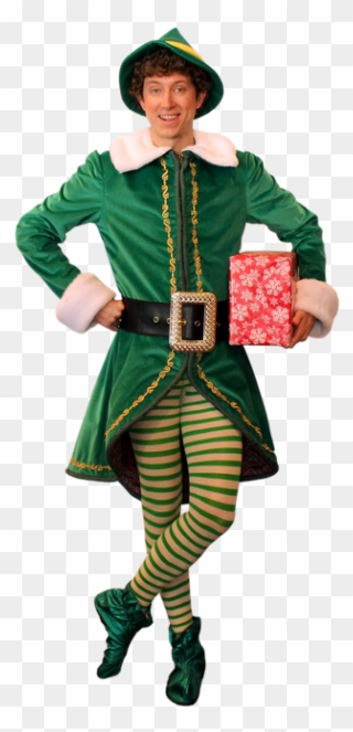Elf Png Buddy - Elf At Broadway Palm Clipart