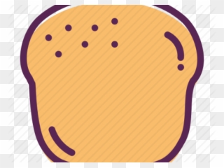 Oval Clipart Bread - Illustration - Png Download
