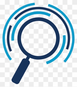Home Inspection - Magnifying Glass Logo Clipart