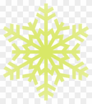 White Snowflake Clipart Transparent Background - Png Download