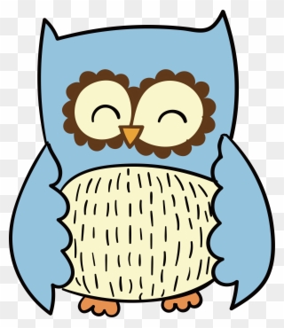 Animal Clip Color - Owl - Png Download