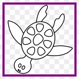 Turtle Clipart Wallpaper For Free Download And Use - Turtles Free Clipart Black And White - Png Download