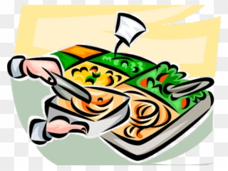Fresh Clipart Salad Bar - Salad Bar Clip Art - Png Download