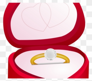 Color Clipart Engagement Ring - Ring - Png Download