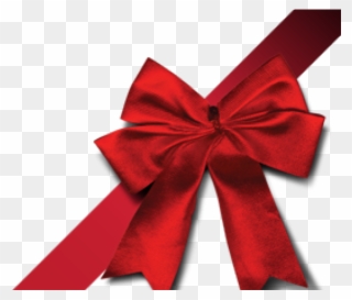 Christmas Ribbon Clipart Exclusive - Red Gift Bow .png Transparent Png