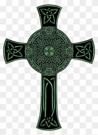 Celtic Armor Tattoo With Maltese Cross - Celtic Catholic Cross Clipart