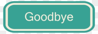 Goodbye Transparent Background Png - Graphic Design Clipart