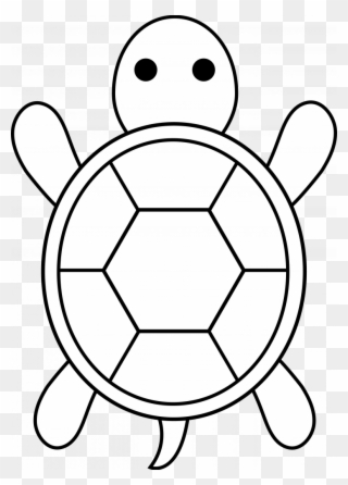 Images Of Easy Coloring Pages Easy Cute Turtle Drawing Clipart 4467346 Pinclipart