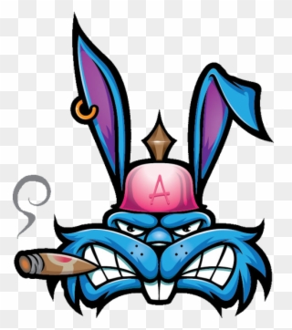 Welcome To The Modding World - Thug Bunny Clipart