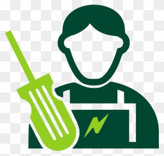 Auburn Wa Local And Affordable Electricians About Ⓒ - Logo Black And White Image Icon For Electrical Contractors Clipart