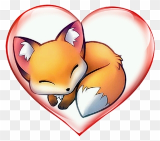 M4 - Anime Cute Fox Drawing Clipart