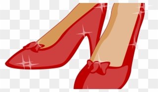 Ruby Red Slippers Icon Clipart