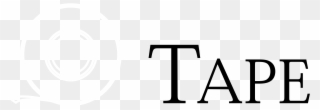 Tape Logo Black And White Clipart